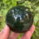442g Top Quality Green Nephrite Jade