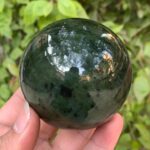 525g Best Quality Green Nephrite Jade