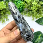 215g Best Quality Rainbow Larvikite Wand