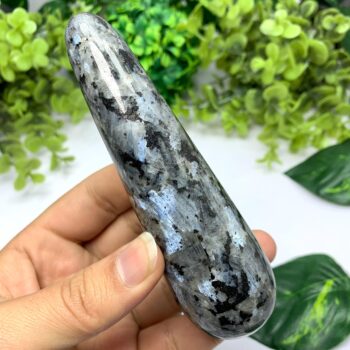 215g Best Quality Rainbow Larvikite Wand, Larvikite Stone Wand, Larvikite Stone, Larvikite Crystal Wand, Polished Larvikite Wand, Larvikite