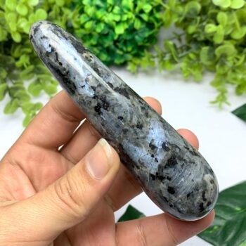 168g Beautiful Rainbow Larvikite Wand, Larvikite Stone Wand, Larvikite Stone, Larvikite Crystal Wand, Polished Larvikite Wand, Larvikite