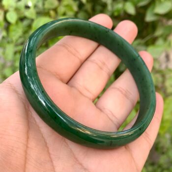 AAA Quality Beautiful Green Nephrite Jade Bangle, Nephrite Jade Bangle, Jade Bangle, Nephrite Bangle, Jade Stone Bangle, Nephrite Jade, Jade
