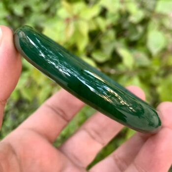 Best Quality Beautiful Green Nephrite Jade Bangle, Nephrite Jade Bangle, Jade Bangle, Nephrite Bangle, Jade Stone Bangle, Nephrite Jade