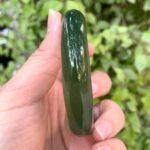 Beautiful Best Quality Green Transparent Serpentine Bangle