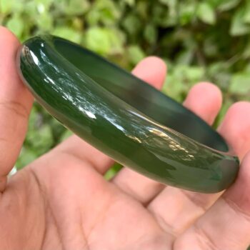 Beautiful Best Quality Green Transparent Serpentine Bangle, Green Serpentine Bangle, Serpentine Bangle, Serpentine Green Bangle, Serpentine