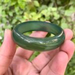Best Quality Small Green Transparent Serpentine Bangle