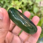 Best Quality Small Green Transparent Serpentine Bangle