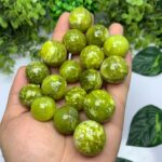 Best Quality Small Green Serpentine Sphere