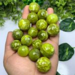 Best Quality Small Green Serpentine Sphere