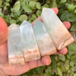 Beautiful Blue Caribbean Calcite Tower