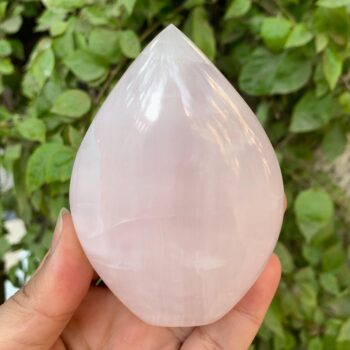 310g Best Quality UV-Reactive Pink Mangano Calcite Flame, Pink Calcite Flame, Calcite Flame, Pink Calcite Flame Shape, Calcite Pink Flame