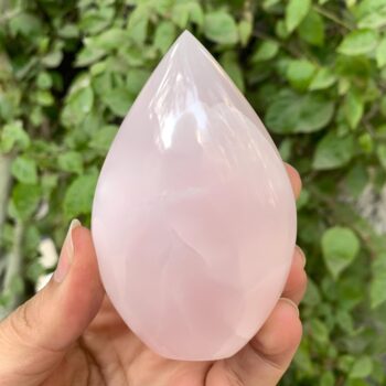 260g Best Quality UV-Reactive Pink Mangano Calcite Flame