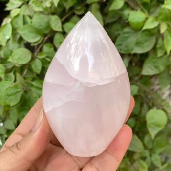 310g Best Quality UV-Reactive Pink Mangano Calcite Flame, Pink Calcite Flame, Calcite Flame, Pink Calcite Flame Shape, Calcite Pink Flame