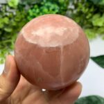 590g Beautiful Red Rose Calcite