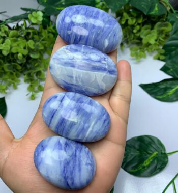 Best Quality Blue Afghanite Palm Stone, Afghanite Stone, Blue Afghanite Palm Stone, Afghanite, Afghanite Crystal Palms, Blue Afghanite Palms