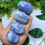 Best Quality Blue Afghanite Palm Stone