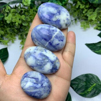 Best Quality Blue Afghanite Palm Stone, Afghanite Stone, Blue Afghanite Palm Stone, Afghanite, Afghanite Crystal Palms, Blue Afghanite Palms