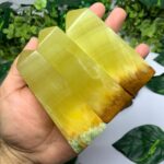 Beautiful Lemon Calcite Tower