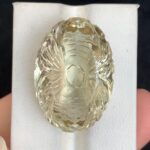 45 CT’s Beautiful Citrine Flower Cut Loose Gemstone