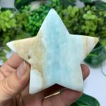 145g Beautiful Caribbean Calcite Star