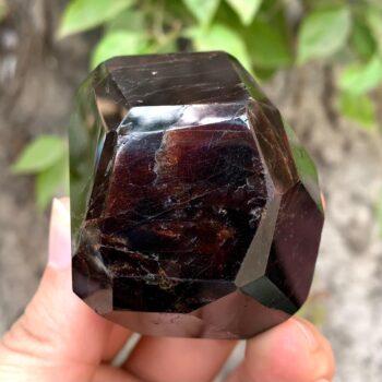320g Lustrous Red Almandine Faceted Garnet, Faceted Red Garnet, Almandine Garnet Crystal, Faceted Almandine Garnet, Almandine Garnet, Garnet