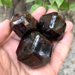 3 Pieces Lustrous Red Almandine Faceted Garnet