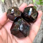 3 Pieces Lustrous Red Almandine Faceted Garnet