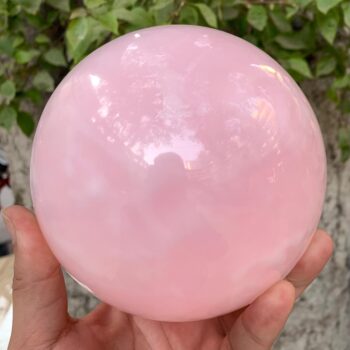 3.35 Kg AAA Quality Pink Calcite Sphere, Pink Calcite Crystal Sphere, Pink Calcite Ball, Pink Calcite Sphere, Calcite Ball, Calcite Sphere