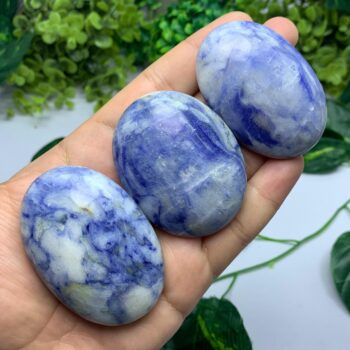 Beautiful Blue Afghanite Palm Stone, Afghanite Stone, Blue Afghanite Palm Stone, Afghanite, Afghanite Crystal Palms, Blue Afghanite Palms