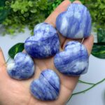 Beautiful Blue Afghanite Heart