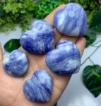 Beautiful Blue Afghanite Heart