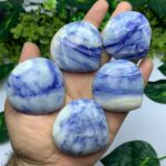 Beautiful Blue Afghanite Pear Shape Palm