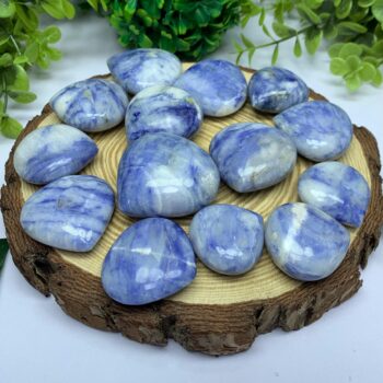 Beautiful Blue Afghanite Pear Shape Palm, Afghanite Palm, Afghanite Pear Shape Palm Stone, Afghanite Blue Stone, Afghanite, Blue Afghanite
