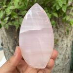 290g UV-Reactive Best Quality Pink Mangano Calcite Flame
