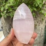 290g UV-Reactive Best Quality Pink Mangano Calcite Flame
