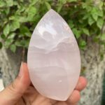 294g UV-Reactive Best Quality Pink Mangano Calcite Flame
