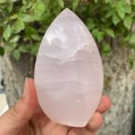 294g UV-Reactive Best Quality Pink Mangano Calcite Flame