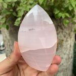 335g UV-Reactive Top Quality Pink Mangano Calcite Flame