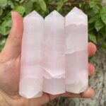 Beautiful UV-Reactive Pink Calcite Tower