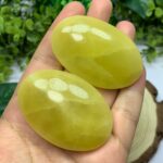 2 Pieces Best Quality Lemon Calcite