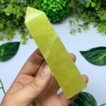 360g Best Quality Lemon Calcite Tower