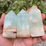 Beautiful Blue Caribbean Calcite Tower