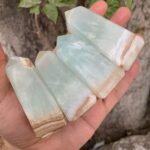Beautiful Blue Caribbean Calcite Tower