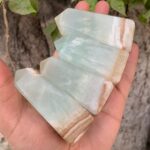Beautiful Blue Caribbean Calcite Tower