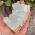 Beautiful Blue Caribbean Calcite Tower