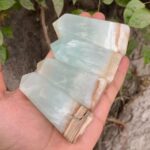 Beautiful Blue Caribbean Calcite Tower