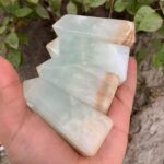 Beautiful Blue Caribbean Calcite Tower
