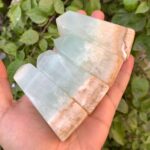 Beautiful Blue Caribbean Calcite Tower