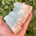Beautiful Blue Caribbean Calcite Tower