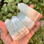 Beautiful Blue Caribbean Calcite Tower
